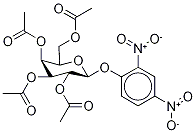 2,4-Dinitrophenyl β-D-Galactoside Tetraacetate 结构式