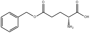 D-谷氨酸-5-苄酯 结构式
