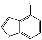 4-氯苯并呋喃 结构式