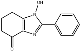 1-羟基-2-苯基-1,5,6,7-四氢-4H-苯并[D]咪唑-4-酮 结构式