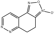 4,5-DIHYDRO[1,2,5]OXADIAZOLO[3,4-F]CINNOLIN-3-IUM-3-OLATE 结构式