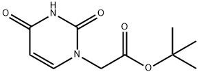 TERT-BUTYL URACIL-1-YLACETATE 结构式