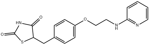 N-去甲罗格列酮 结构式