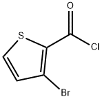 3-溴噻吩-2-羰酰氯 结构式