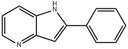 2-苯基-4-氮杂吲哚 结构式