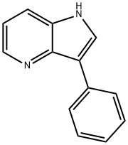 3-phenyl-1H-pyrrolo[3,2-b]pyridine 结构式