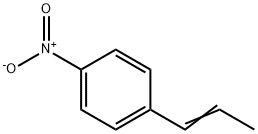 Benzene,  1-nitro-4-(1-propenyl)-  (9CI) 结构式