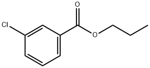 3-氯苯甲酸丙酯 结构式