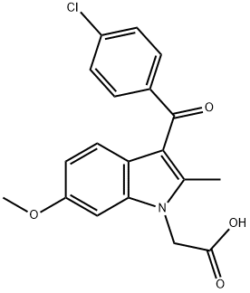 氯美辛 结构式