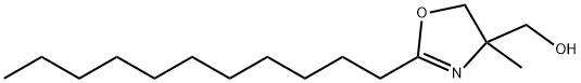 4-methyl-2-undecyl-2-oxazoline-4-methanol  结构式