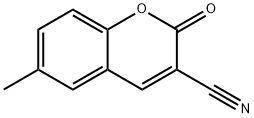 3-CYANO-6-METHYLCOUMARIN 结构式