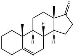 雄甾-5-烯-17-酮 结构式