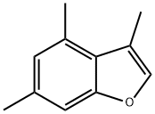 Benzofuran,  3,4,6-trimethyl- 结构式