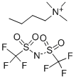 丁基三甲基铵双(三氟甲磺酰)亚胺 结构式