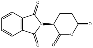 N-邻苯二甲酰-L-谷氨酸酐 结构式