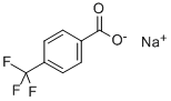 4-三氟甲基苯甲酸钠 结构式
