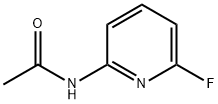 N-(6-氟吡啶-2-基)乙酰胺 结构式