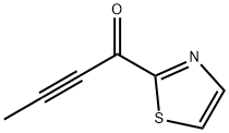 2-Butyn-1-one,  1-(2-thiazolyl)- 结构式