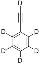 乙炔苯-D6 结构式