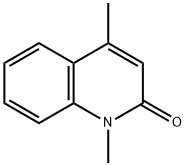 1,4-二甲基喹啉酮 结构式