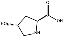 顺式-4-羟基-D-脯氨酸 结构式