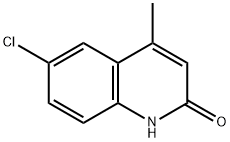 6-氯-2-羟基-4-甲基喹啉 结构式