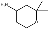 4-氨基-2,2-二甲基四氢吡喃 结构式