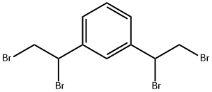 1,3-bis(1,2-dibromoethyl)benzene 结构式