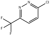 3-氯-6-三氟甲基哒嗪 结构式