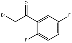 ALPHA-溴代-2,5-二氟苯乙酮 结构式