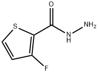 2-Thiophenecarboxylicacid,3-fluoro-,hydrazide(9CI) 结构式