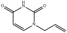 1-烯丙基嘧啶-2,4(1H,3H)-二酮 结构式
