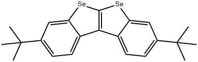 3,8-Di-tert-butyl[1]benzoselenopheno[2,3-b][1]benzoselenophene 结构式