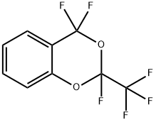 2,4,4-TRIFLUORO-2-TRIFLUOROMETHYL-4H-BENZO[1,3]DIOXINE 结构式