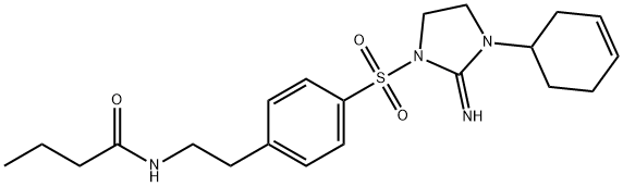 格列丁胺 结构式