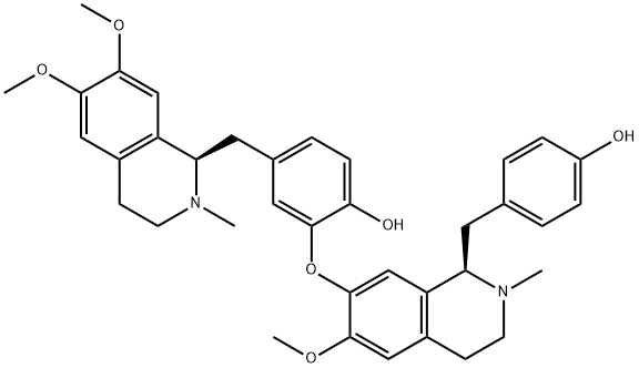 莲心碱 结构式