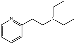 2-(2-二乙氨基乙基)吡啶 结构式