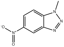 1-Methyl-5-nitro-1H-benzotriazole 结构式