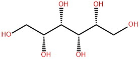 D-艾杜糖醇 结构式