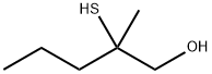(+/-)2-巯基-2-甲基-1-戊醇 结构式