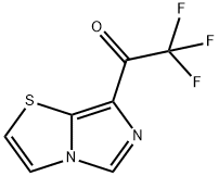Ethanone, 2,2,2-trifluoro-1-imidazo[5,1-b]thiazol-7-yl- (9CI) 结构式