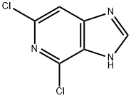 4,6-二氯-1H-咪唑[4,5-C]吡啶 结构式