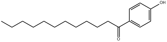 1-(4-羟基苯基)十二烷-1-酮 结构式