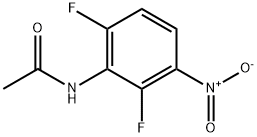 2,6-二氟-3-硝基-乙酰苯胺 结构式