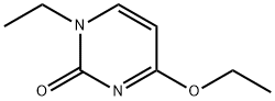 4-ETHOXY-1-ETHYL-2(1H)-PYRIMIDINONE 结构式