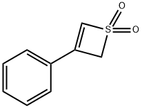 3-Phenyl-2H-thiete 1,1-dioxide 结构式