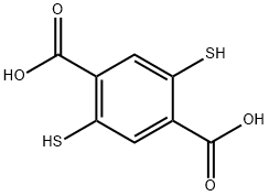 2,5-二巯基对苯二甲酸 结构式