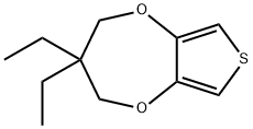 3,4-(2,2-二乙基丙烯)二氧基噻吩 结构式