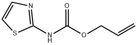 Carbamic  acid,  2-thiazolyl-,  2-propenyl  ester  (9CI) 结构式