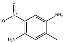 2-甲基-5-硝基对苯二胺 结构式